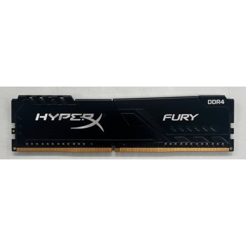 Озп HyperX DDR4 8GB 2666Mhz Fury Black (HX426C16FB3/8) (Відновлено продавцем, 724616) купити з перевіркою сумісності: огляд, характеристики, ціна у Києві, Львові, Вінниці, Хмельницькому, Івано-Франківську, Україні | інтернет-магазин TELEMART.UA фото