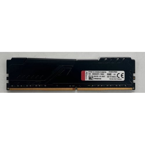 Озп HyperX DDR4 8GB 2666Mhz Fury Black (HX426C16FB3/8) (Відновлено продавцем, 724616) купити з перевіркою сумісності: огляд, характеристики, ціна у Києві, Львові, Вінниці, Хмельницькому, Івано-Франківську, Україні | інтернет-магазин TELEMART.UA фото