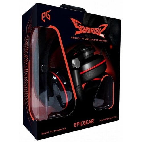 Навушники EpicGear SONOROUZ SE V2.0 (EGASSE-7UWB-AMSG) Black купити в Україні | Telemart фото