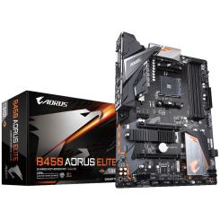 Материнская плата Gigabyte B450 AORUS ELITE (sAM4, AMD B450) (Восстановлено продавцом, 724864)