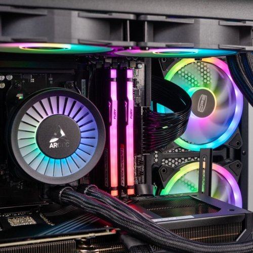 Комп'ютер HEXO Gaming RTX5080 Pro+ (HGB-9800X3DN5080-D564S1TBK) Black купити в Україні: Київ, Львів, Хмельницький, Тернопіль | Низька ціна, відгуки, характеристики від TELEMART фото