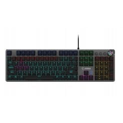 Уценка клавиатура MSI FORGE GK310 Mechanical Red Switches Black (Повреждена упаковка, 724921)