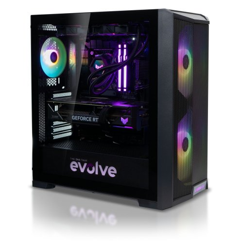 Купить Игровой ПК EVOLVE GamePart Gold 2B (EVGP-B2BR780X3DN508-D532S1TBK) Black - цена в Харькове, Киеве, Днепре, Одессе
в интернет-магазине Telemart фото