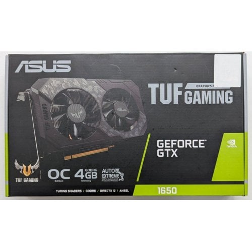 Купить Видеокарта Asus GeForce GTX 1650 Dual 4096MB (DUAL-GTX1650-4GD6-P) (Восстановлено продавцом, 724980) с проверкой совместимости: обзор, характеристики, цена в Киеве, Днепре, Одессе, Харькове, Украине | интернет-магазин TELEMART.UA фото