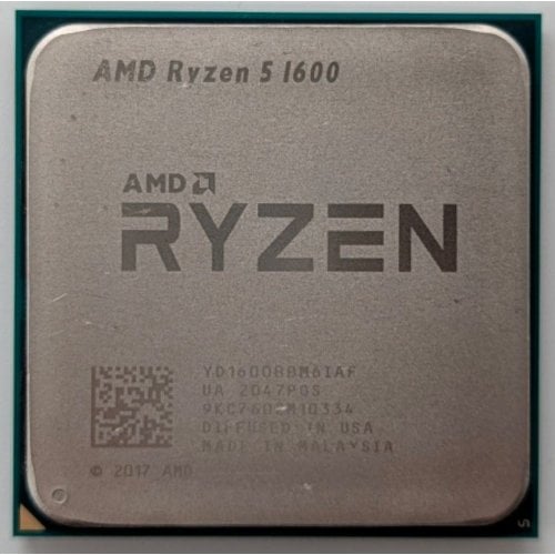 Процесор AMD Ryzen 5 1600 3.2(3.6)GHz sAM4 Tray (YD1600BBM6IAF) (Відновлено продавцем, 725004) купити з перевіркою сумісності: огляд, характеристики, ціна у Києві, Львові, Вінниці, Хмельницькому, Івано-Франківську, Україні | інтернет-магазин TELEMART.UA фото