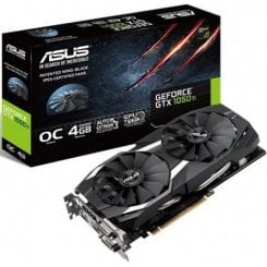 Видеокарта Asus Geforce GTX 1050 Ti OC 4096MB (GTX1050TI-DC2O4G) (Восстановлено продавцом, 725005)