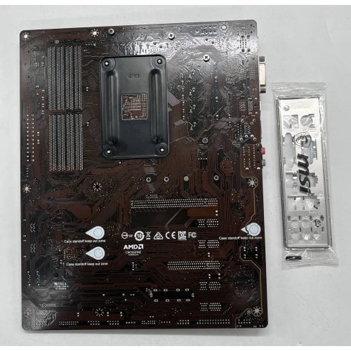 Материнська плата MSI B450-A PRO MAX (sAM4, AMD B450) (Відновлено продавцем, 725042) купити з перевіркою сумісності: огляд, характеристики, ціна у Києві, Львові, Вінниці, Хмельницькому, Івано-Франківську, Україні | інтернет-магазин TELEMART.UA фото