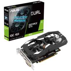 Видеокарта Asus GeForce GTX 1650 Dual OC 4096MB (DUAL-GTX1650-O4GD6-P) (Восстановлено продавцом, 725073)