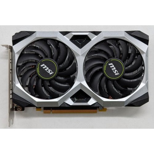 Відеокарта MSI GeForce GTX 1660 SUPER VENTUS XS OC 6144MB (GTX 1660 SUPER VENTUS XS OC) (Відновлено продавцем, 725075) купити з перевіркою сумісності: огляд, характеристики, ціна у Києві, Львові, Вінниці, Хмельницькому, Івано-Франківську, Україні | інтернет-магазин TELEMART.UA фото