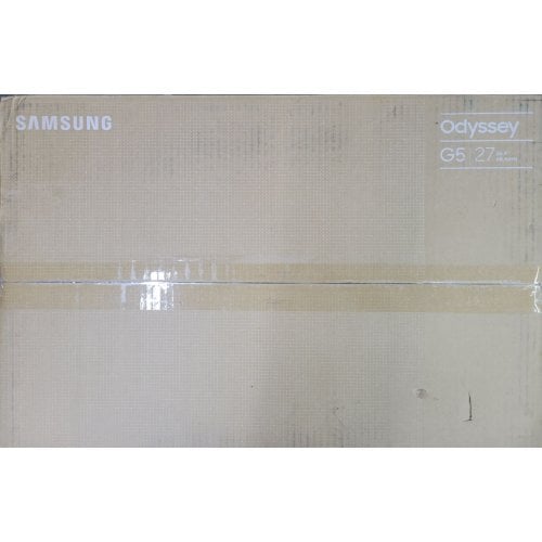 Купити Уцінка монітор Samsung 27" Odyssey G5 (LS27DG500EIXCI) Black (Пошкоджено пакування, 725129) - ціна в Києві, Львові, Вінниці, Хмельницькому, Франківську, Україні | інтернет-магазин TELEMART.UA фото