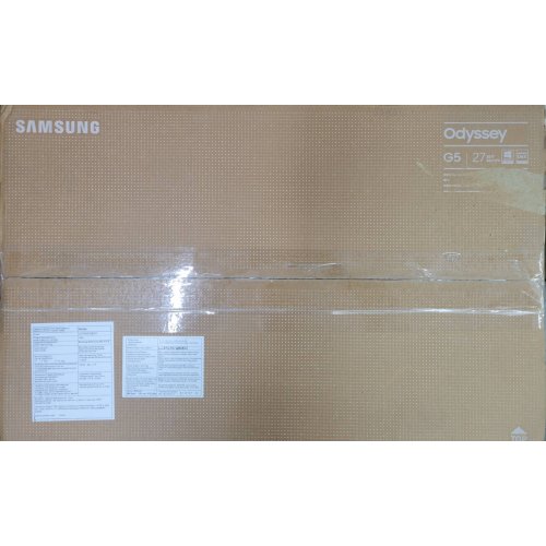 Купити Уцінка монітор Samsung 27" Odyssey G5 C27G55TQWI (LC27G55TQWIXCI/LC27G55TQBIXCI) Black (Пошкоджено пакування, 725159) - ціна в Києві, Львові, Вінниці, Хмельницькому, Франківську, Україні | інтернет-магазин TELEMART.UA фото