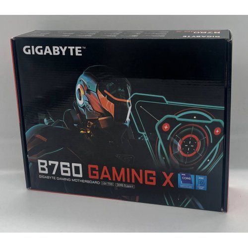 Материнська плата Gigabyte B760 GAMING X (s1700, Intel B760) (Стан нового, 725301) купити з перевіркою сумісності: огляд, характеристики, ціна у Києві, Львові, Вінниці, Хмельницькому, Івано-Франківську, Україні | інтернет-магазин TELEMART.UA фото