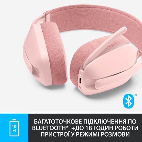 Купить Уценка наушники Logitech Zone Vibe 100 (981-001224) Rose (вскрита пакування, 725350) - цена в Харькове, Киеве, Днепре, Одессе
в интернет-магазине Telemart фото