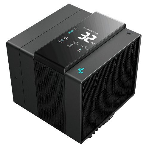 Кулер Deepcool Assassin IV VC Vision (R-ASN4-BKNVMD-G) Black купити з перевіркою сумісності: огляд, характеристики, ціна у Києві, Львові, Вінниці, Хмельницькому, Івано-Франківську, Україні | інтернет-магазин TELEMART.UA фото