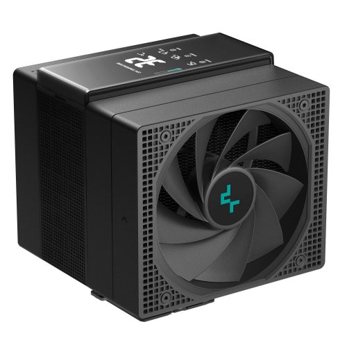 Кулер Deepcool Assassin IV VC Vision (R-ASN4-BKNVMD-G) Black купити з перевіркою сумісності: огляд, характеристики, ціна у Києві, Львові, Вінниці, Хмельницькому, Івано-Франківську, Україні | інтернет-магазин TELEMART.UA фото