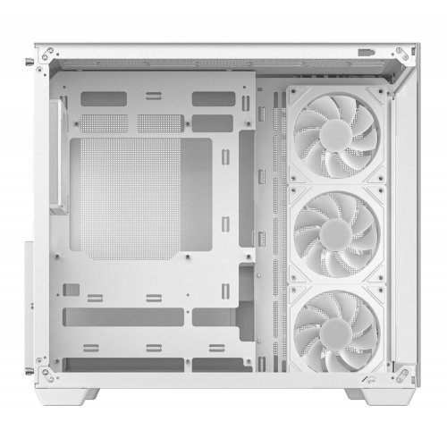 Корпус Deepcool CG530 4F Tempered Glass без БЖ (R-CG530-WHADA4-G-1) White купити з перевіркою сумісності: огляд, характеристики, ціна у Києві, Львові, Вінниці, Хмельницькому, Івано-Франківську, Україні | інтернет-магазин TELEMART.UA фото