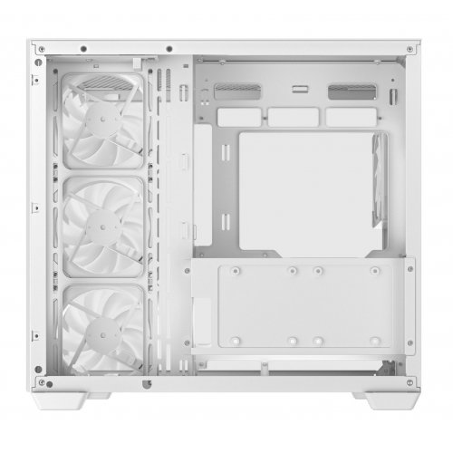 Корпус Deepcool CG530 4F Tempered Glass без БЖ (R-CG530-WHADA4-G-1) White купити з перевіркою сумісності: огляд, характеристики, ціна у Києві, Львові, Вінниці, Хмельницькому, Івано-Франківську, Україні | інтернет-магазин TELEMART.UA фото