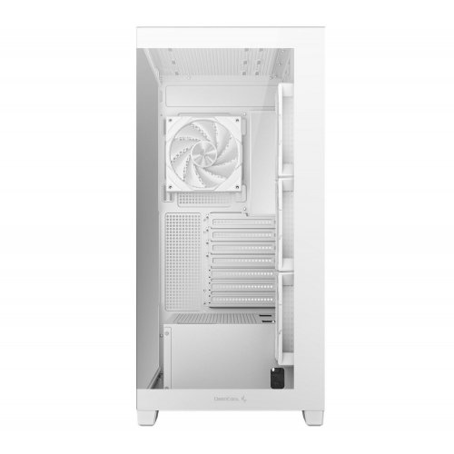 Корпус Deepcool CG580 4F Tempered Glass без БЖ (R-CG580-WHADA4-G-1) White купити з перевіркою сумісності: огляд, характеристики, ціна у Києві, Львові, Вінниці, Хмельницькому, Івано-Франківську, Україні | інтернет-магазин TELEMART.UA фото