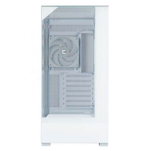 Корпус Zalman P40 Prism Tempered Glass без БЖ White купити з перевіркою сумісності: огляд, характеристики, ціна у Києві, Львові, Вінниці, Хмельницькому, Івано-Франківську, Україні | інтернет-магазин TELEMART.UA фото