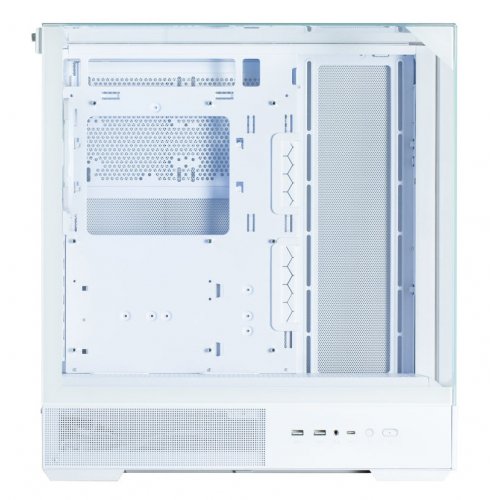 Корпус Zalman P40 Prism Tempered Glass без БЖ White купити з перевіркою сумісності: огляд, характеристики, ціна у Києві, Львові, Вінниці, Хмельницькому, Івано-Франківську, Україні | інтернет-магазин TELEMART.UA фото