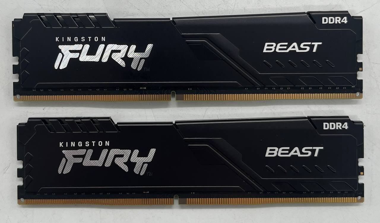 Озу Kingston DDR4 32GB (2x16GB) 3600Mhz FURY Beast Black (KF436C18BBK2/32) (Восстановлено продавцом, 725825) Озу Kingston DDR4 32GB (2x16GB) 3600Mhz FURY Beast Black (KF436C18BBK2/32) (Восстановлено продавцом, 725825)