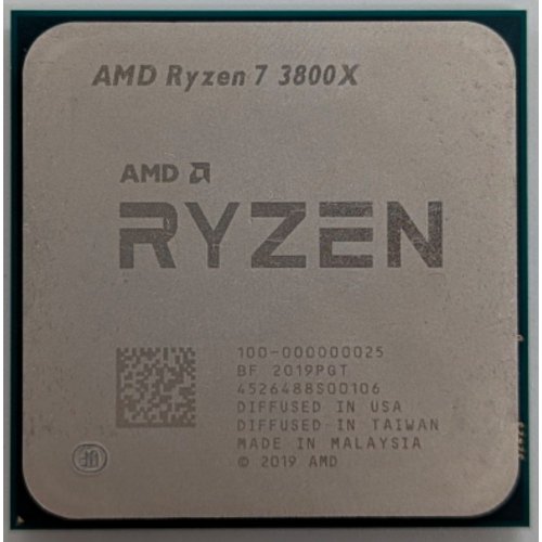 Процесор AMD Ryzen 7 3800X 3.9(4.5)GHz 32MB sAM4 Box (100-100000025BOX) (Відновлено продавцем, 726376) купити з перевіркою сумісності: огляд, характеристики, ціна у Києві, Львові, Вінниці, Хмельницькому, Івано-Франківську, Україні | інтернет-магазин TELEMART.UA фото