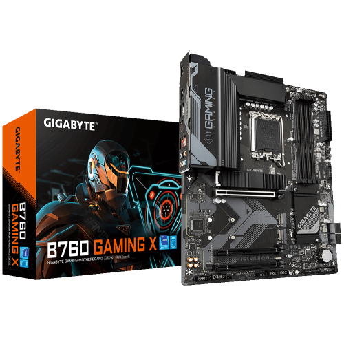 Купить Материнская плата Gigabyte B760 GAMING X (s1700, Intel B760) (Восстановлено продавцом, 726412) с проверкой совместимости: обзор, характеристики, цена в Киеве, Днепре, Одессе, Харькове, Украине | интернет-магазин TELEMART.UA фото