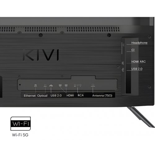 Купить Телевизор Kivi 24" 24H760QB Black - цена в Харькове, Киеве, Днепре, Одессе
в интернет-магазине Telemart фото