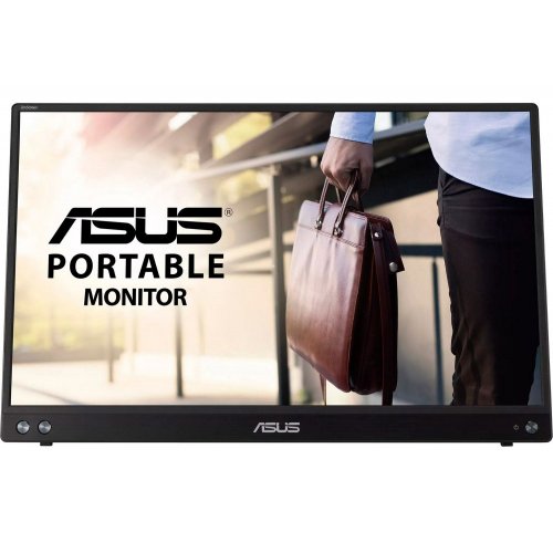 Купити Монітор Asus 15.6" ZenScreen MB16AHV (90LM0383-B01N70) Black - ціна в Києві, Львові, Вінниці, Хмельницькому, Франківську, Україні | інтернет-магазин TELEMART.UA фото