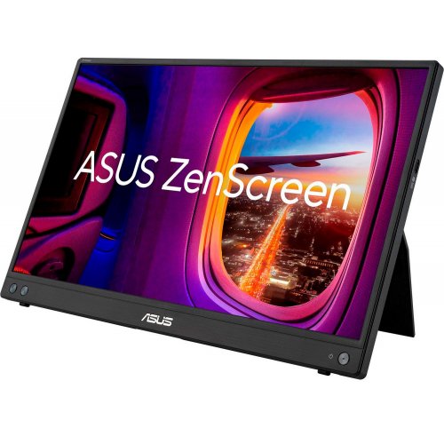 Купити Монітор Asus 15.6" ZenScreen MB16AHV (90LM0383-B01N70) Black - ціна в Києві, Львові, Вінниці, Хмельницькому, Франківську, Україні | інтернет-магазин TELEMART.UA фото