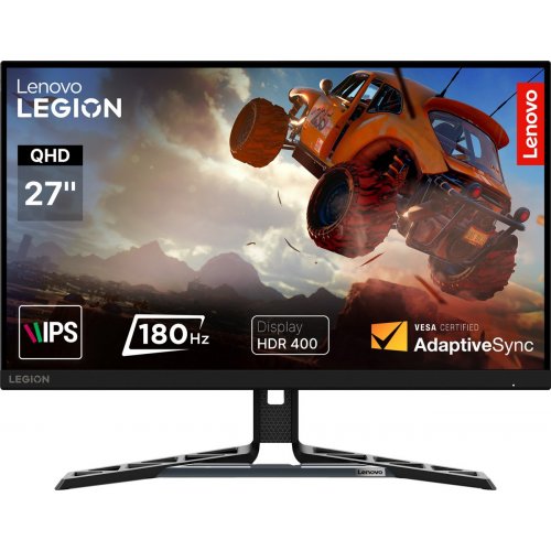 Купити Монітор Lenovo 27" R27qe (67C5GAC1UA) Black - ціна в Києві, Львові, Вінниці, Хмельницькому, Франківську, Україні | інтернет-магазин TELEMART.UA фото