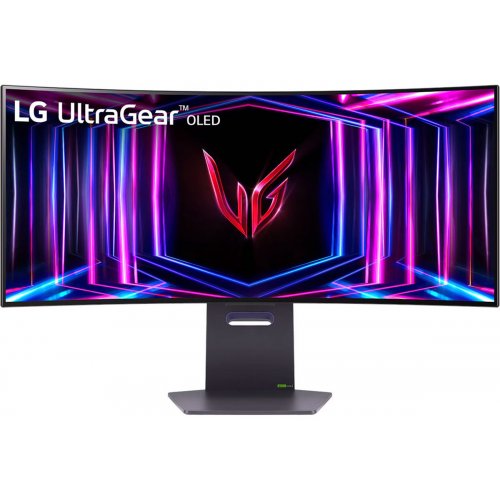 Купити Монітор LG 33.9" 34GS95QE-B Black - ціна в Києві, Львові, Вінниці, Хмельницькому, Франківську, Україні | інтернет-магазин TELEMART.UA фото