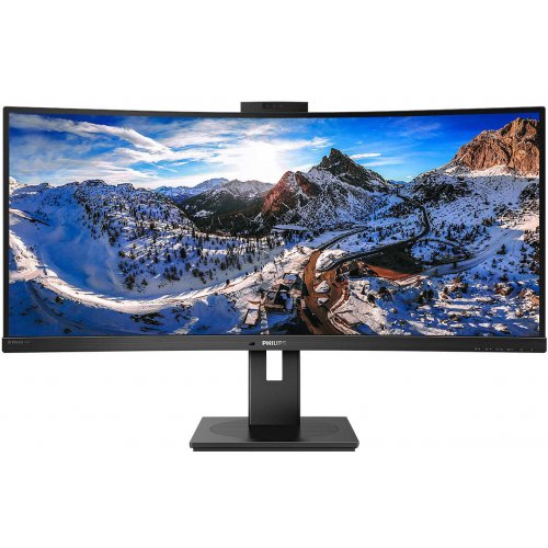 Купити Монітор Philips 34" 346P1CRH/00 Black - ціна в Києві, Львові, Вінниці, Хмельницькому, Франківську, Україні | інтернет-магазин TELEMART.UA фото