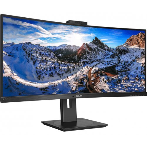 Купити Монітор Philips 34" 346P1CRH/00 Black - ціна в Києві, Львові, Вінниці, Хмельницькому, Франківську, Україні | інтернет-магазин TELEMART.UA фото