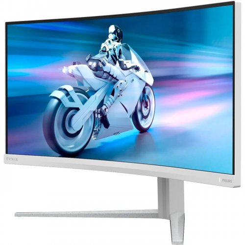 Купити Монітор Philips 34" 34M2C5501A/00 White - ціна в Києві, Львові, Вінниці, Хмельницькому, Франківську, Україні | інтернет-магазин TELEMART.UA фото