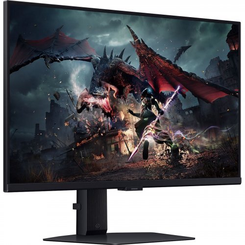 Купити Монітор Samsung 27" Odyssey G5 G50D (LS27DG502EIXCI) Black - ціна в Києві, Львові, Вінниці, Хмельницькому, Франківську, Україні | інтернет-магазин TELEMART.UA фото