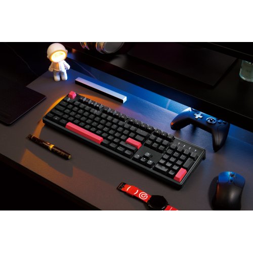 Купить Клавиатура Lemokey X3 87 Key RGB Hot-Swap Keychron Brown (X3-H3-UA) Black - цена в Харькове, Киеве, Днепре, Одессе
в интернет-магазине Telemart фото