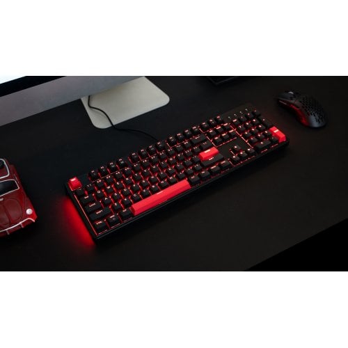 Купить Клавиатура Lemokey X3 87 Key RGB Hot-Swap Keychron Brown (X3-H3-UA) Black - цена в Харькове, Киеве, Днепре, Одессе
в интернет-магазине Telemart фото