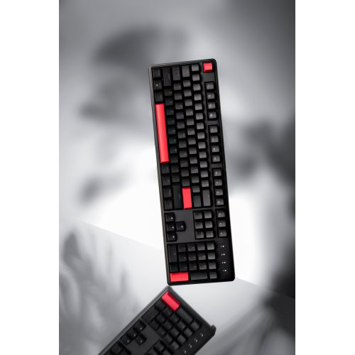 Купить Клавиатура Lemokey X3 87 Key RGB Hot-Swap Keychron Red (X3-H1-UA) Black - цена в Харькове, Киеве, Днепре, Одессе
в интернет-магазине Telemart фото