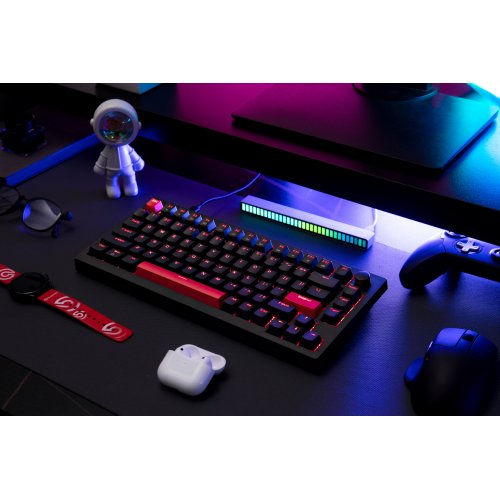 Купить Клавиатура Lemokey X4 84 Key Red Led Keychron Brown (X4-A3-UA) Black - цена в Харькове, Киеве, Днепре, Одессе
в интернет-магазине Telemart фото