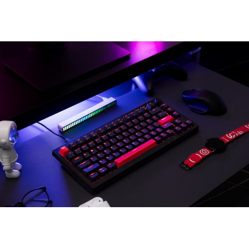 Купить Клавиатура Lemokey X4 84 Key Red Led Keychron Brown (X4-A3-UA) Black - цена в Харькове, Киеве, Днепре, Одессе
в интернет-магазине Telemart фото