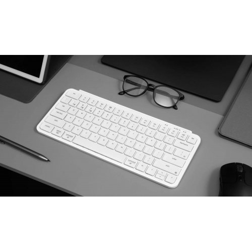 Купити Клавіатура Keychron B1 Pro Ultra-Slim (B1P-K8-UA) Ivory White - ціна в Києві, Львові, Вінниці, Хмельницькому, Франківську, Україні | інтернет-магазин TELEMART.UA фото