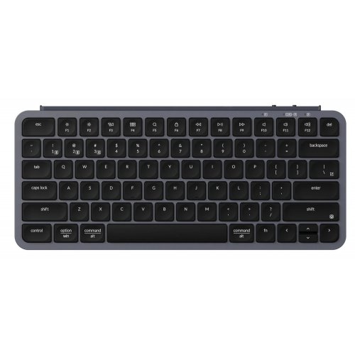 Купити Клавіатура Keychron B1 Pro Ultra-Slim (B1P-K1-UA) Space Gray - ціна в Києві, Львові, Вінниці, Хмельницькому, Франківську, Україні | інтернет-магазин TELEMART.UA фото