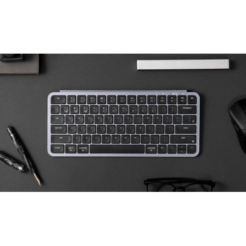 Купити Клавіатура Keychron B1 Pro Ultra-Slim (B1P-K1-UA) Space Gray - ціна в Києві, Львові, Вінниці, Хмельницькому, Франківську, Україні | інтернет-магазин TELEMART.UA фото