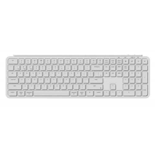 Купити Клавіатура Keychron B6 Pro Ultra-Slim (B6P-K8-UA) Ivory White - ціна в Києві, Львові, Вінниці, Хмельницькому, Франківську, Україні | інтернет-магазин TELEMART.UA фото