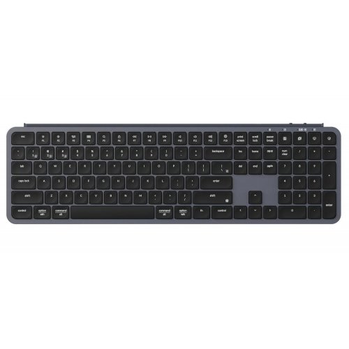 Купити Клавіатура Keychron B6 Pro Ultra-Slim (B6P-K1-UA) Space Gray - ціна в Києві, Львові, Вінниці, Хмельницькому, Франківську, Україні | інтернет-магазин TELEMART.UA фото