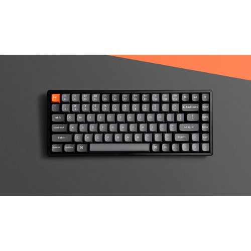 Купити Клавіатура Keychron K2 Max 84 Key RGB Keychron Super Banana (K2M-C4-UA) Black - ціна в Києві, Львові, Вінниці, Хмельницькому, Франківську, Україні | інтернет-магазин TELEMART.UA фото