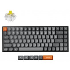 Клавіатура Keychron K2 Max 84 Key White Led Keychron Super Banana (K2M-A4-UA) Black