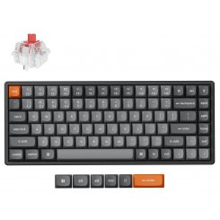 Клавіатура Keychron K2 Max 84 Key RGB Hot-Swap Keychron Super Red (K2M-J1-UA) Black