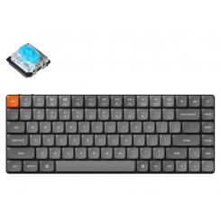 Клавіатура Keychron K3 Max 84 Key RGB Hot-swap Gateron MX 2.0 Blue (K3M-H2-UA) Black